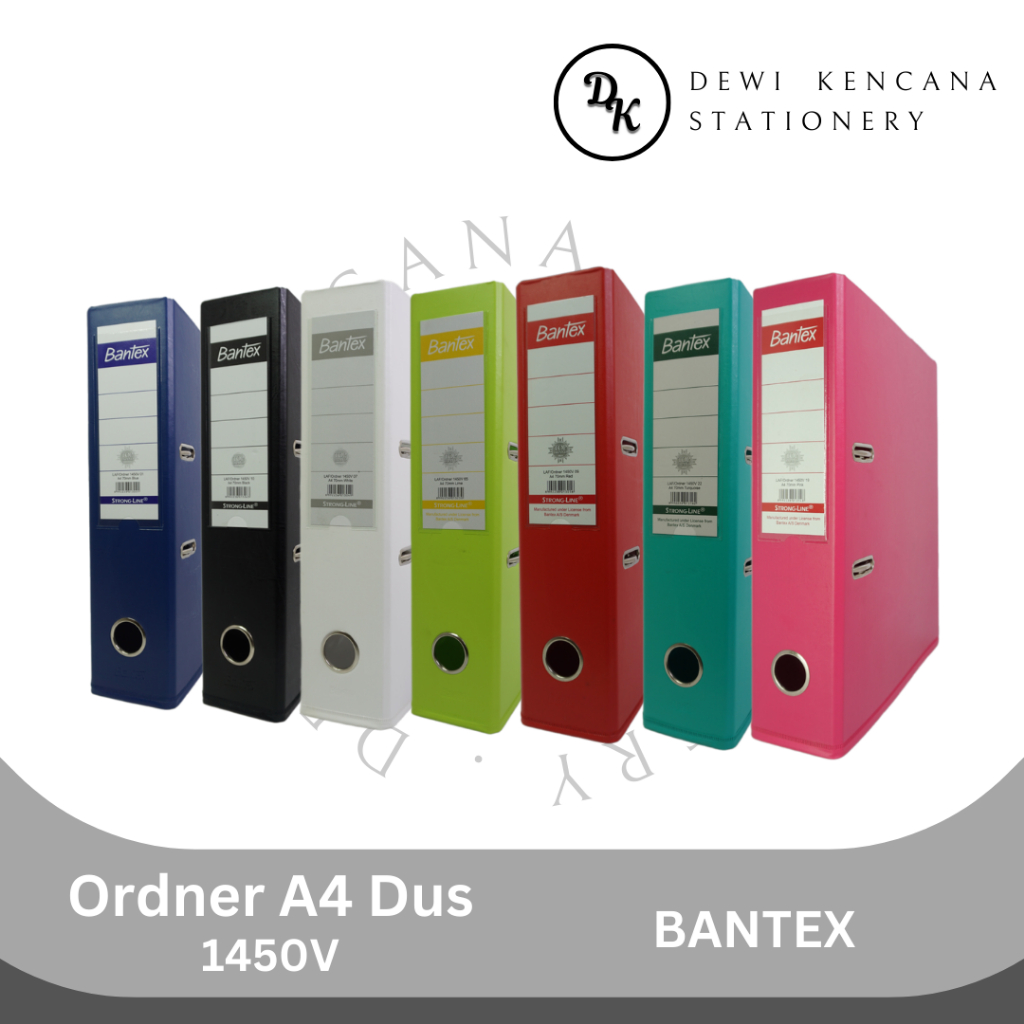 

Bantex Ordner A4 1450 7cm Capacity 1Dus Isi 15Pcs