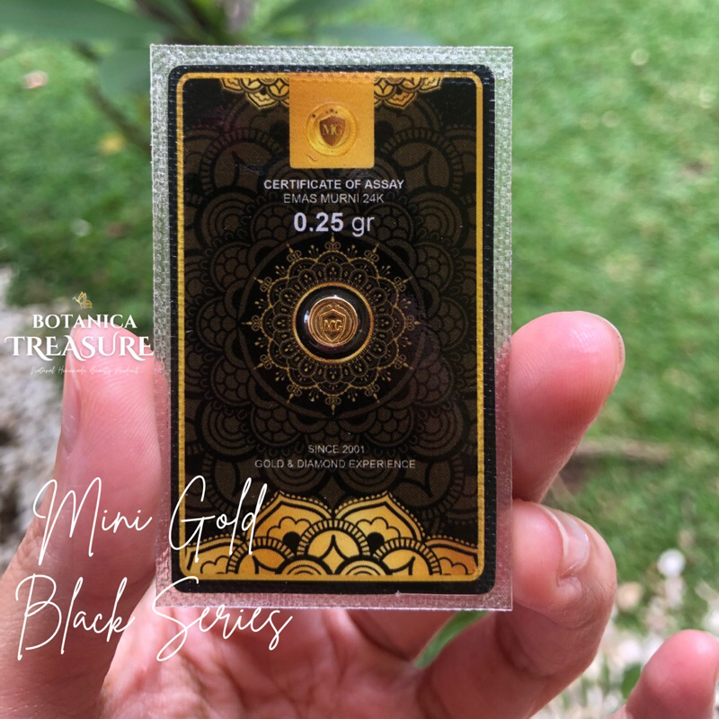 Mini Gold Black Series 0,25 gram