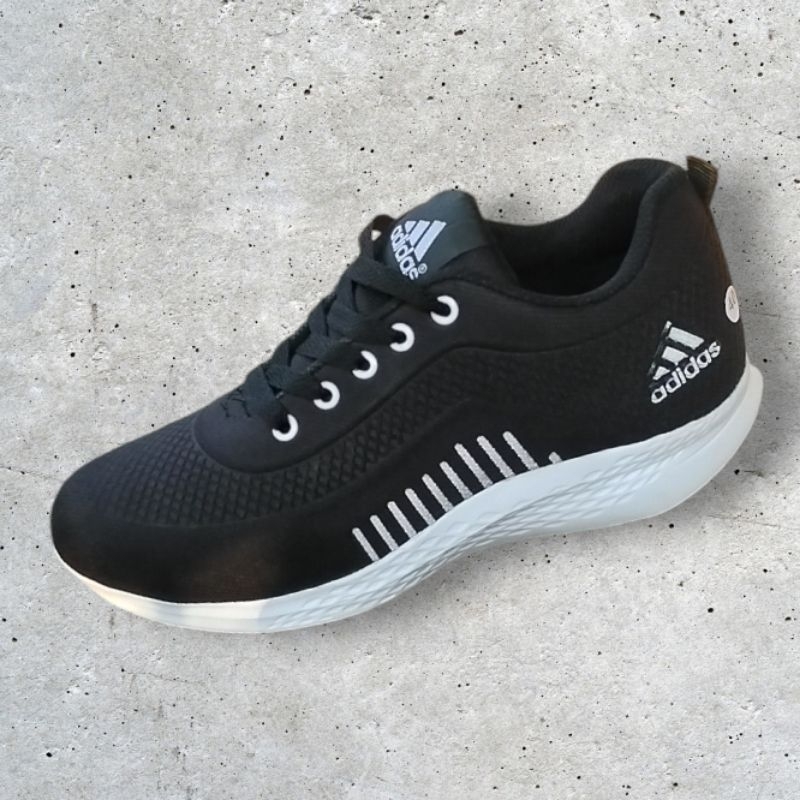 sepatu sekolah pria wanita smp hitam ad**as neo
