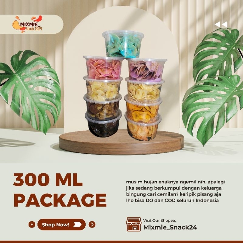

KRIPIK PISANG COKLAT KEMASAN 300 ML