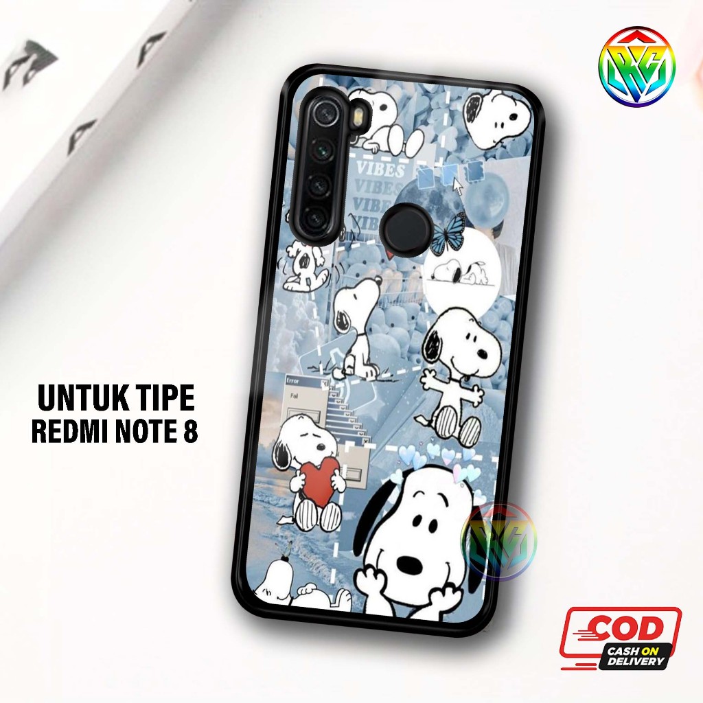 Real Case Xiomi Redmi NOTE 8 Terbaru Case kilau - New Case Glossy casing Hp Xiomi Redmi NOTE 8 [Moti