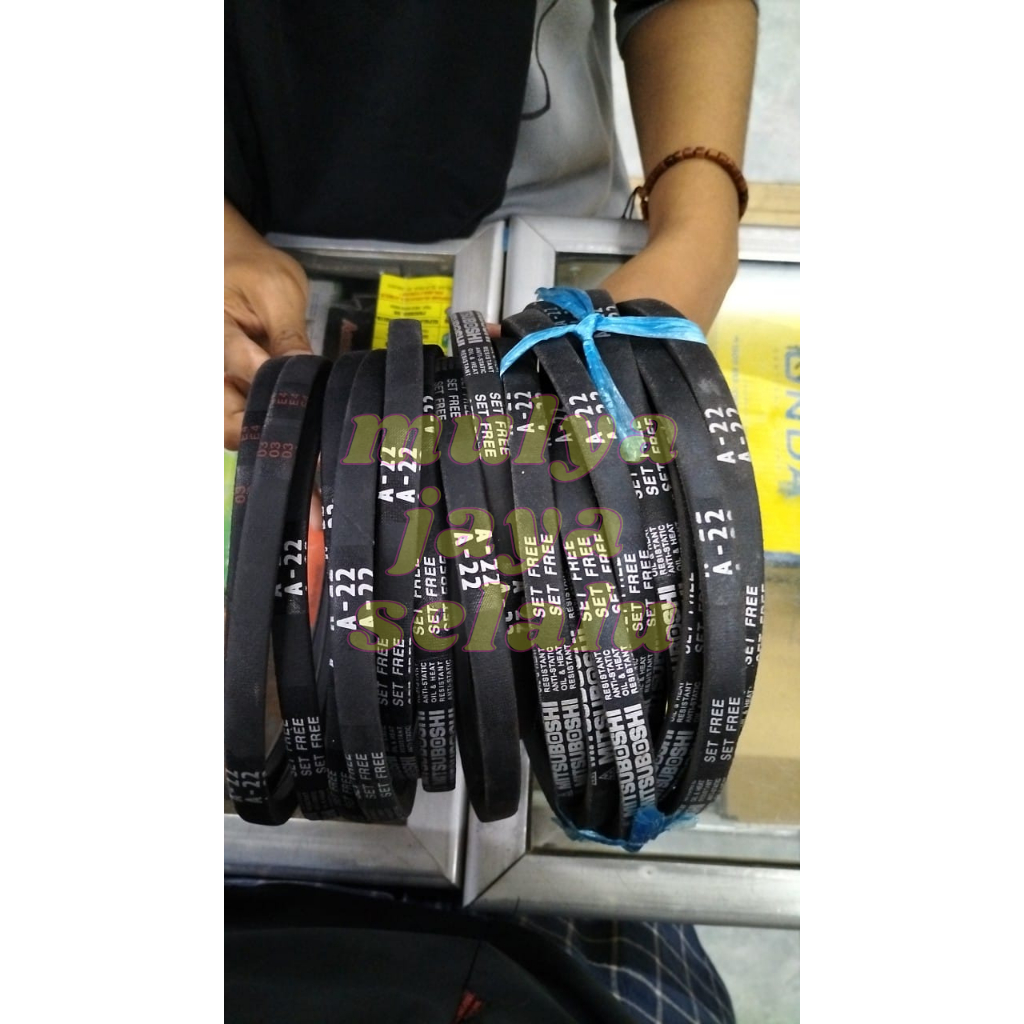 FAN BELT A22 MEREK MITSUBOSHI VAN BELT A22