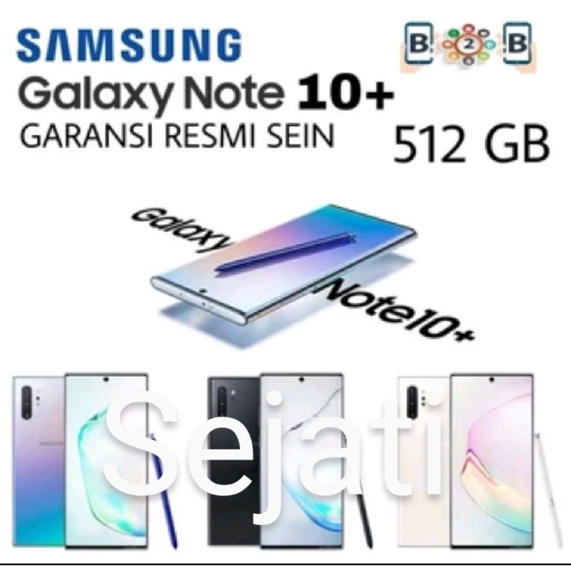 HP Samsung Note 10 Plus New Garansi Resmi SEIN