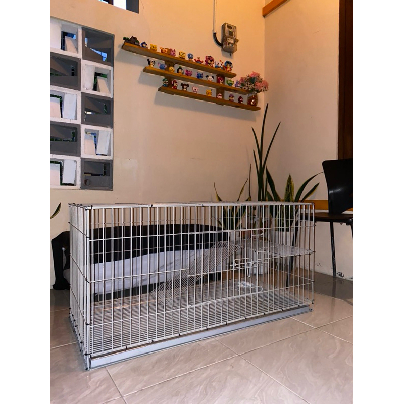 kandang kucing Versie galvanis Tebal