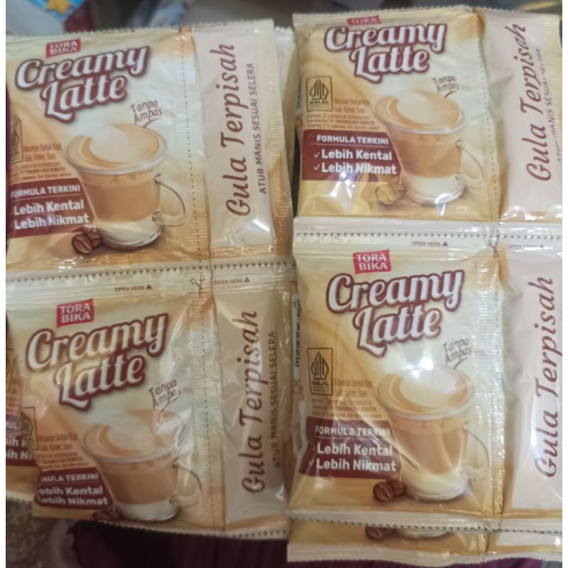 

Torabika creamy latte (1renceng isi 10sacet)