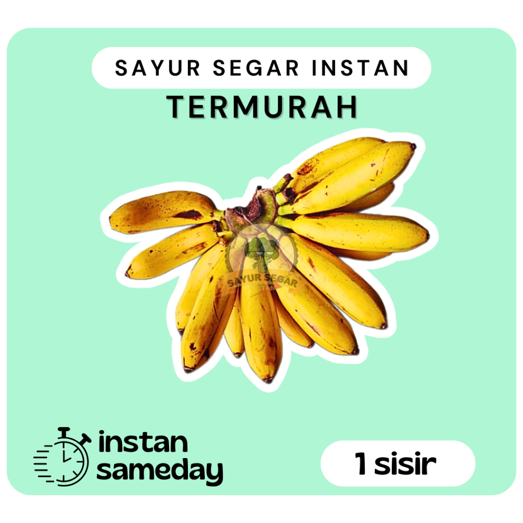 

Pisang Emas 1 sisir / Pisang Segar