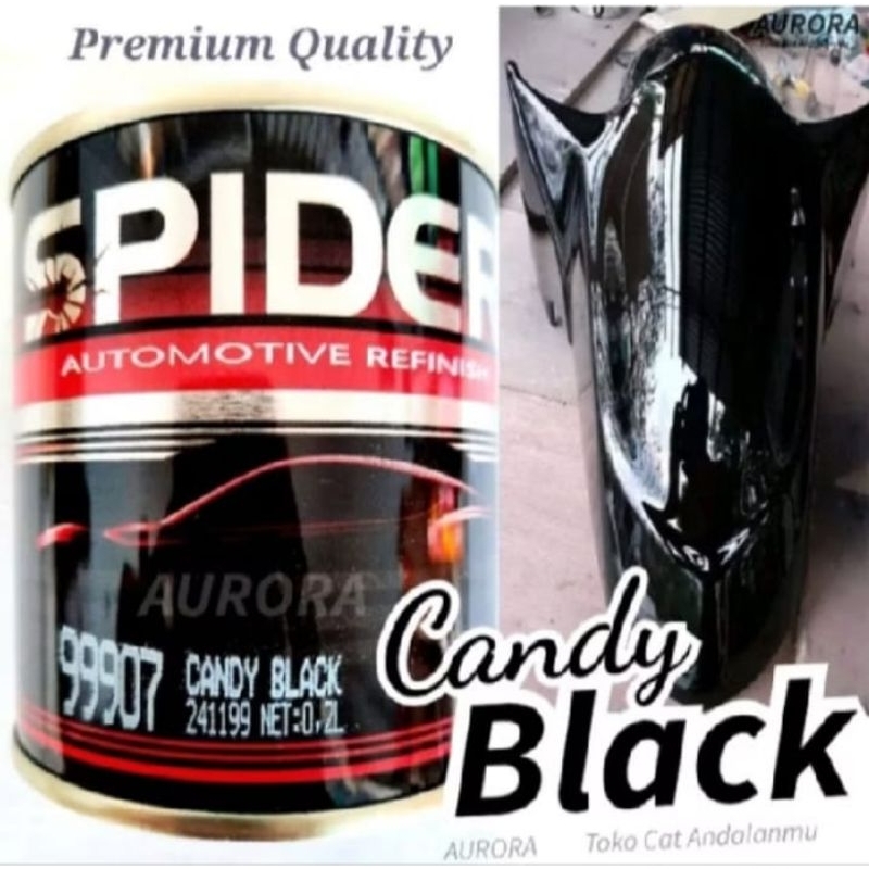 Cat Spider Candytone Black 99907 Candy Hitam/Candy Black