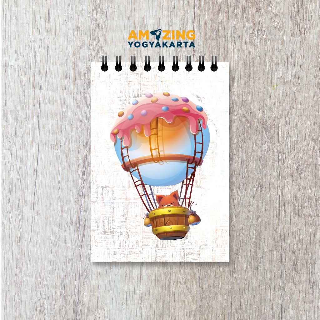 

Blocknote / Notebook / Air Balloon