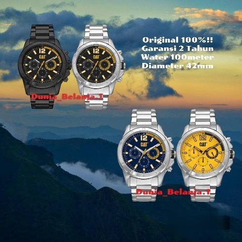 Original 100% Jam Tangan Pria Caterpillar CAT YW.163.16.137 YW.143.11.731 YW.143.11.637 YW.143.11.13
