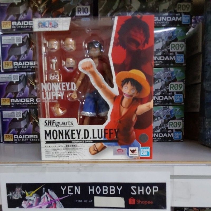 FIGUR SHF MONKEY D LUFFY ROMANCE DAWN 66473 [ORIGINAL BANDAI]