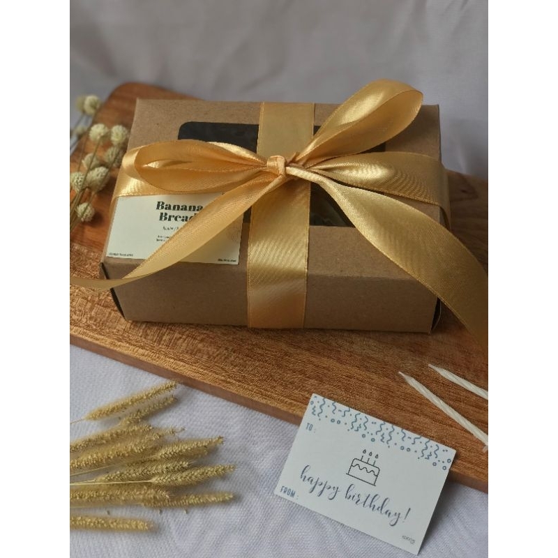 

Hampers Ulang Tahun - Banana Bread