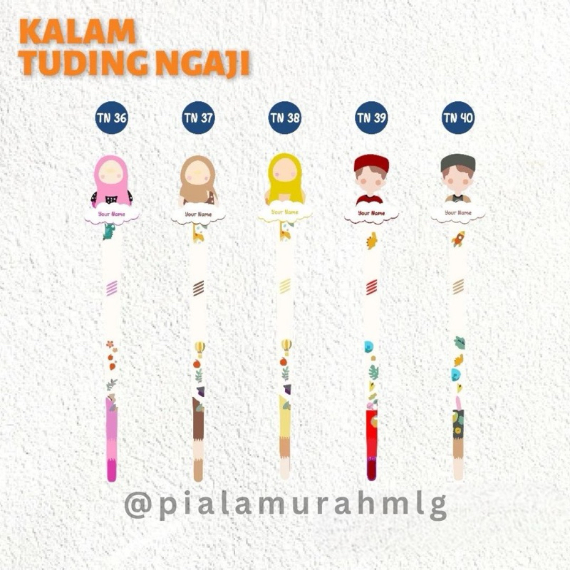 

Tuding Ngaji - Kalam Ngaji - Duding Ngaji Anak Akrilik Custom Nama Free Design