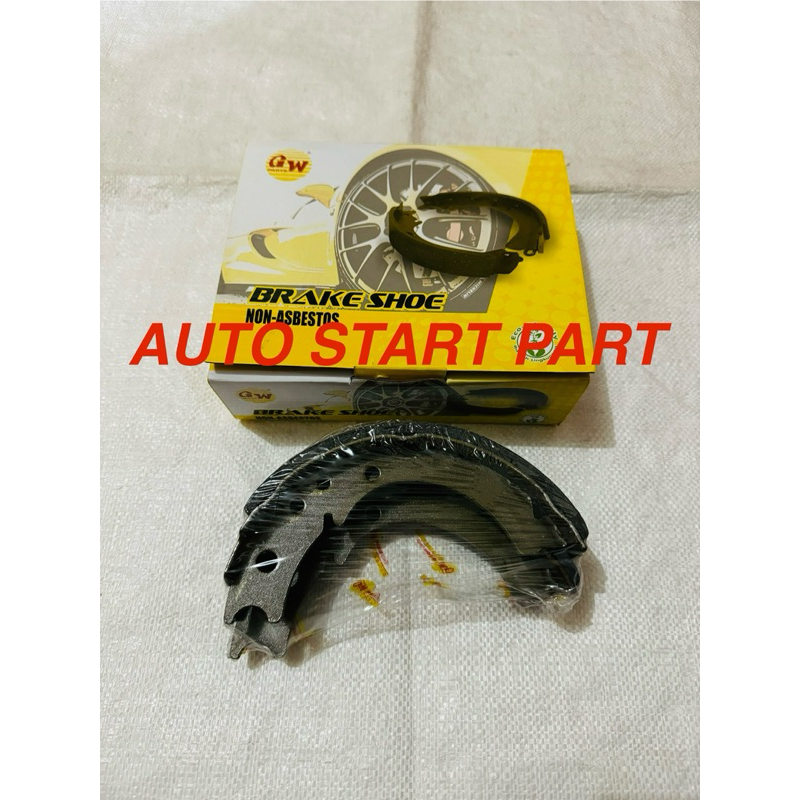 KAMPAS REM TANGAN SET / HAND BRAKE SHOE ISUZU ELF NHR55 / ELF77