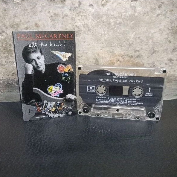 kaset Paul McCartney VG kaset pop