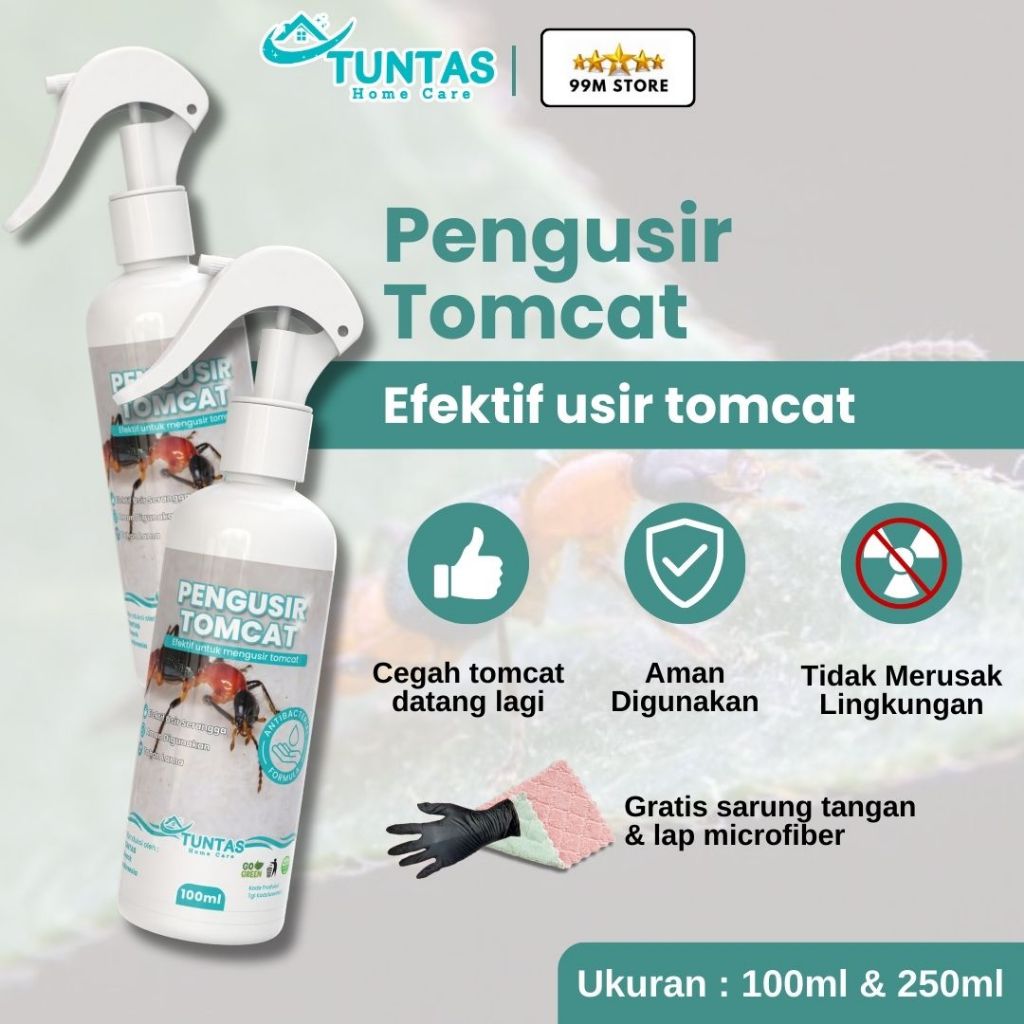 Pembasmi Tomcat Anti Hama Serangga Pengusir Tomcat di Rumah 100ml 250ml