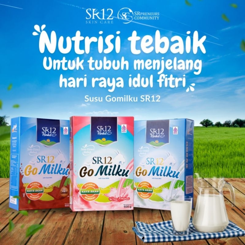 

Go Milku SR12 Susu Kambing Etawaku Premium Kesehatan Tubuh 600g
