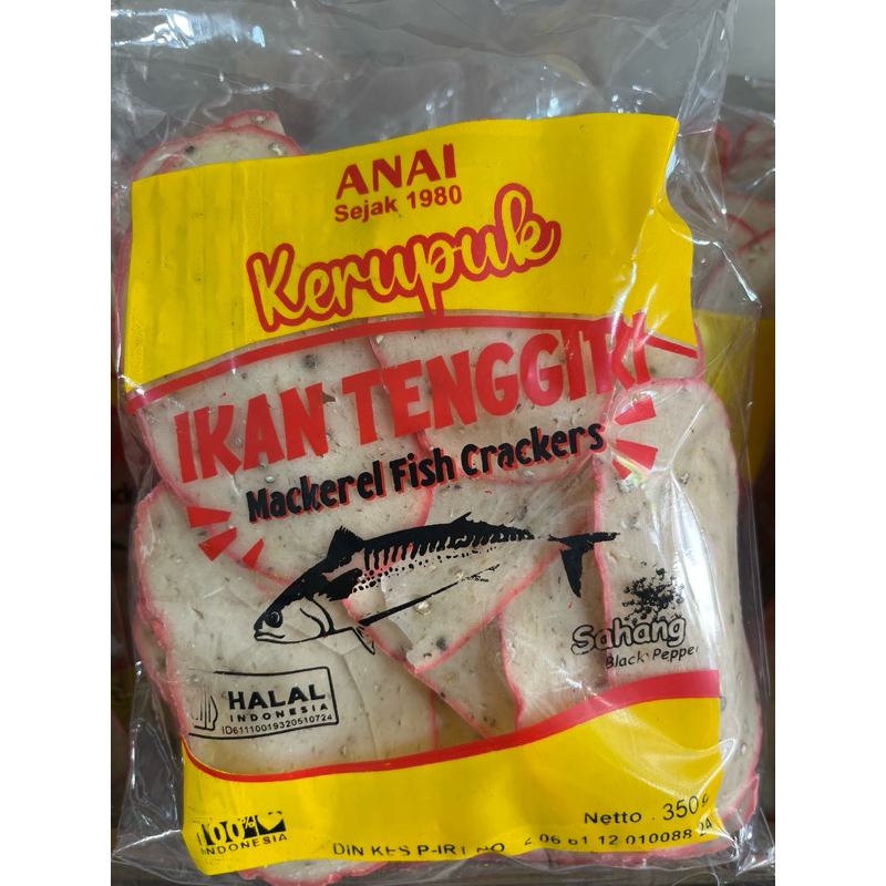 

Kerupuk Ikan Tenggiri Anai Sahang