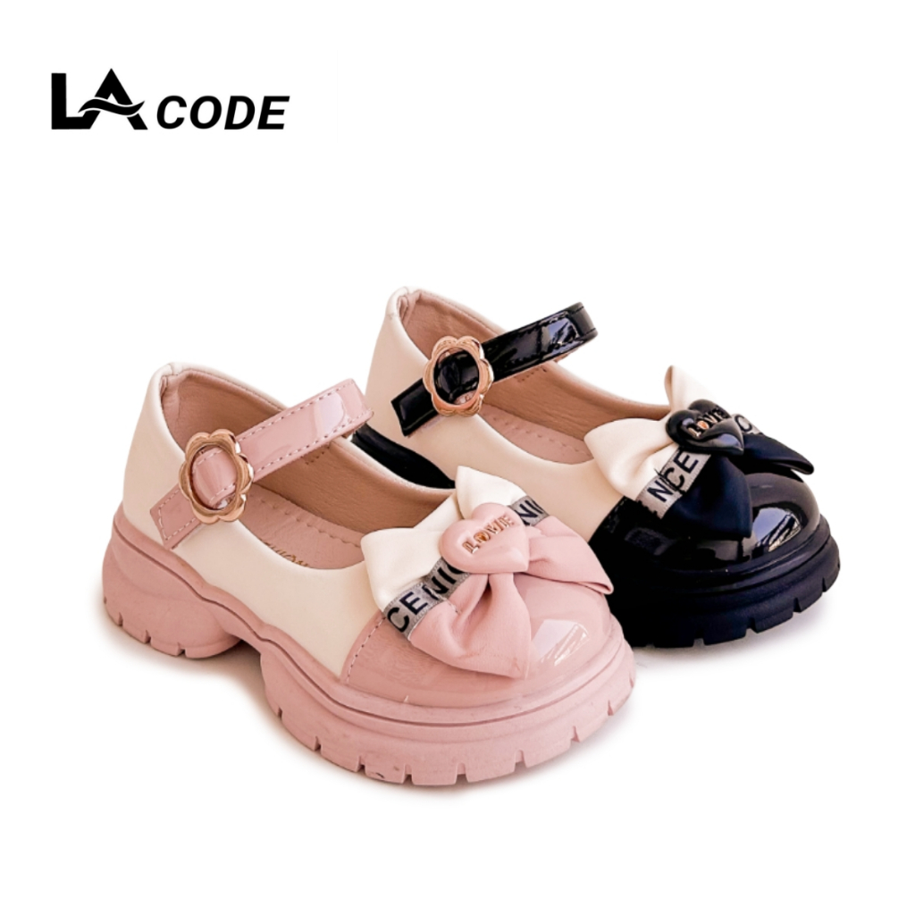 DISKON GOKIL LACODE KIDS - Sepatu Pansus Anak Perempuan [26-36] Flat Shoes Anak Cewek Sepatu Loafer