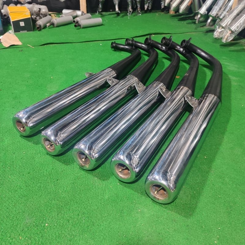 KNALPOT RX KING SETENGAH DEWA