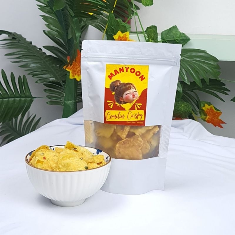 

Keripik Bawang Kriuk Gurih Renyah Pedas