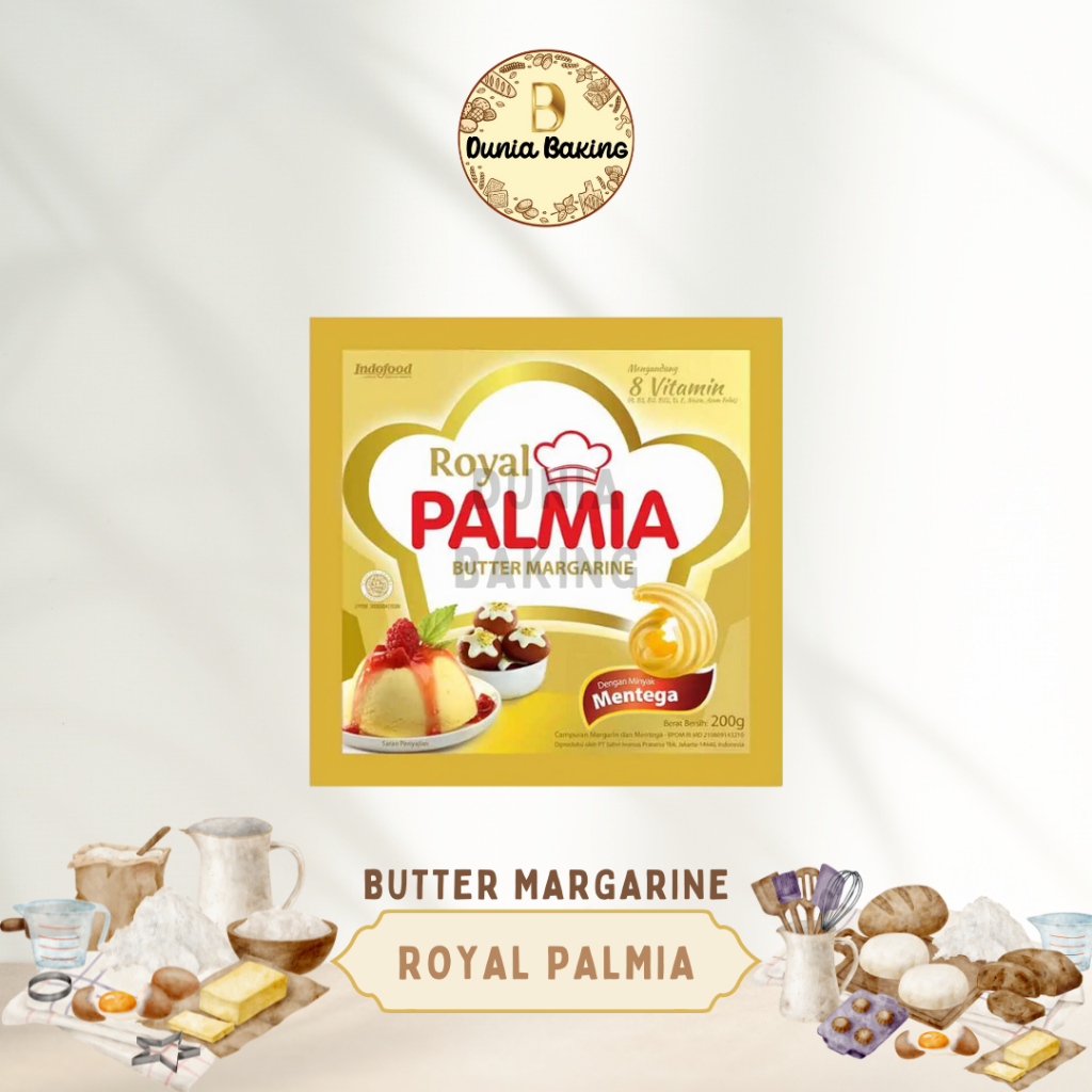 Royal Palmia Butter Margarine 200gr | Palmia Royal | Royal Palmia