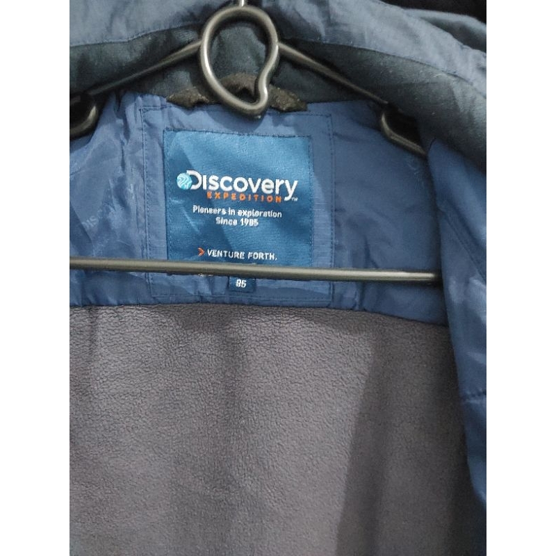 Discovery Expedition Softshell Polar Hidden Hoodie Ada Saku Dalam