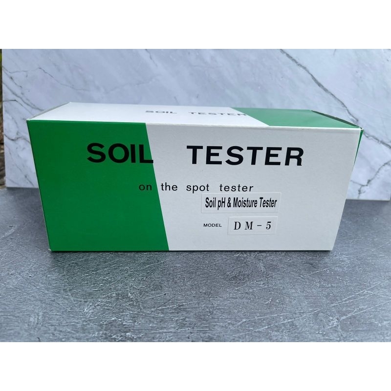 Soil Tester DM 5 pH Moisture Humidity meter pH tanah TAKEMURA