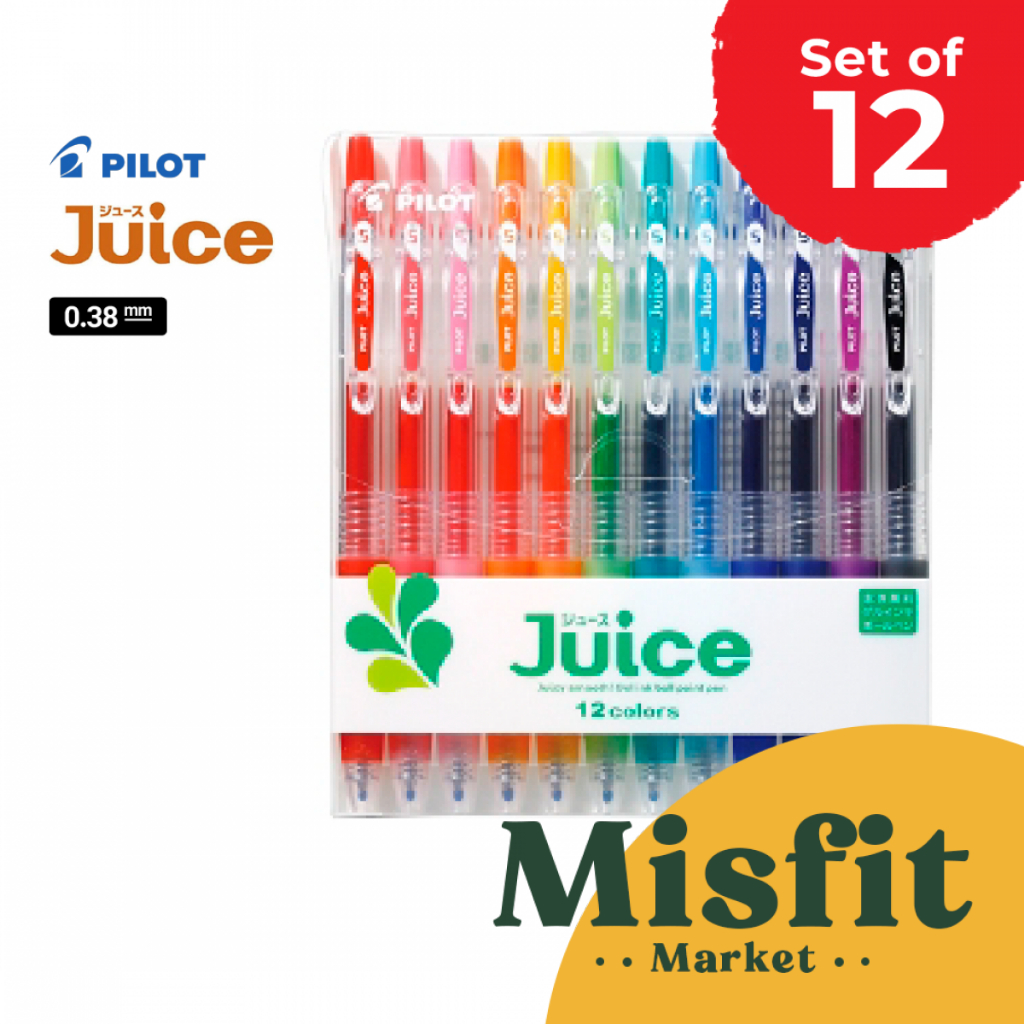 

Pilot Juice Gel Pen SET 6C/12C | Classic Dull Metallic Pulpen Warna Warni