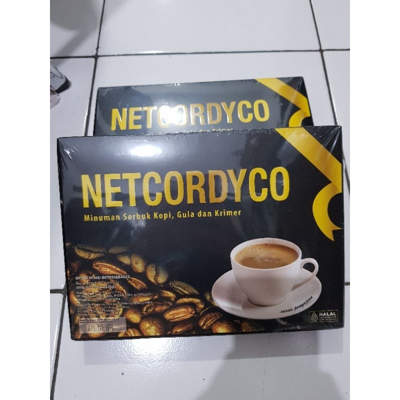 

CORDYCO COFFEE KOPI CORDYCO ORIGINAL KOPI 1 BOX ISI 10 SACHET @25 GR ORI 100%