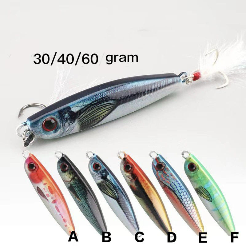 4D Metal JIG/Lazarus(Uv GLow)3x strong bkk hook