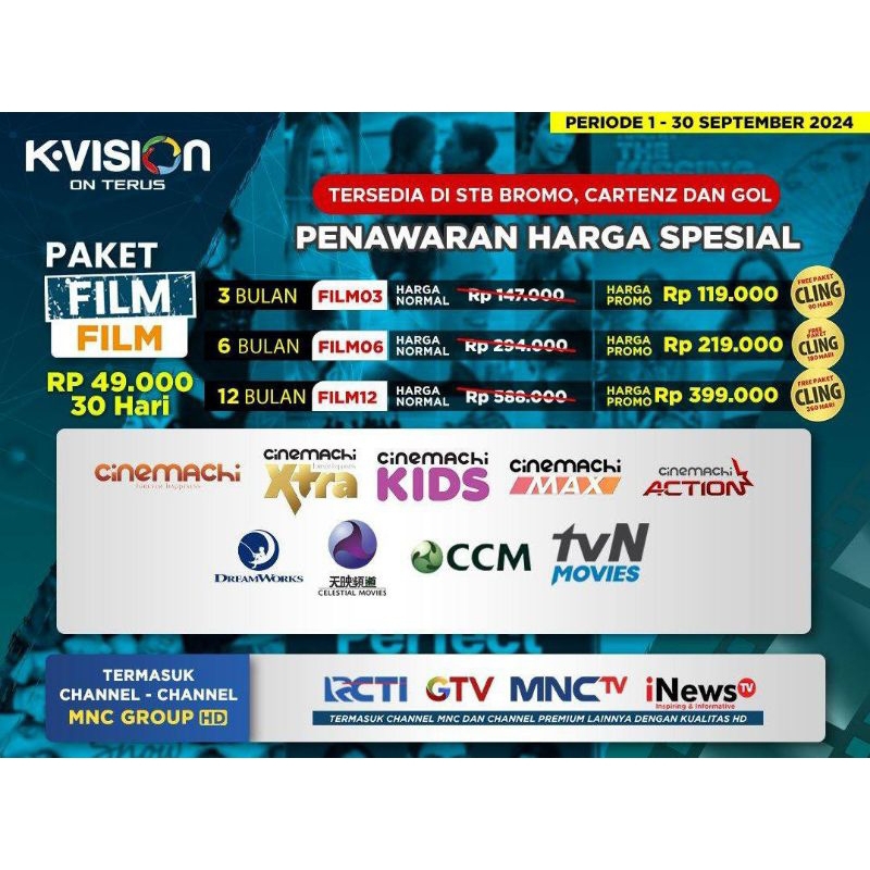 Paket Film K-Vision