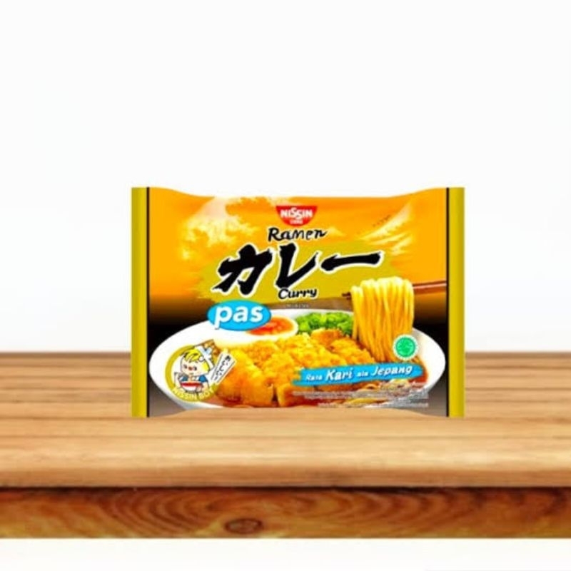 

NISSIN RAMEN CURRY rasa KARI 100g