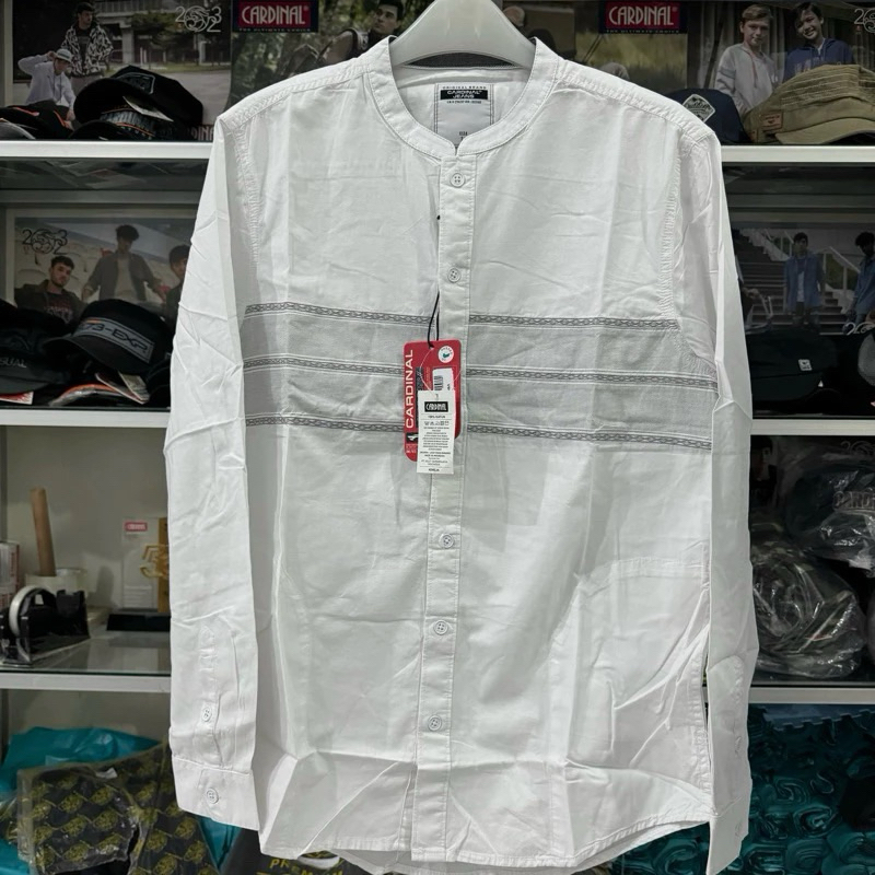 Baju Koko Cardinal Bigsize Lengan Panjang Original