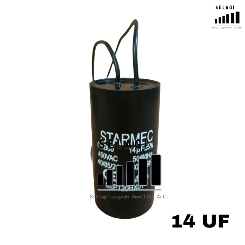 Kapasitor mesin cuci sanken 1 tabung cbb60 14uf kapasitor mesin cuci 1 tabung sanken cbb60 14uf capa