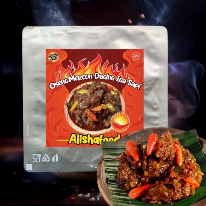 

OSENG MERCON/SAMBAL DAGING IGA SAPI 50 GR