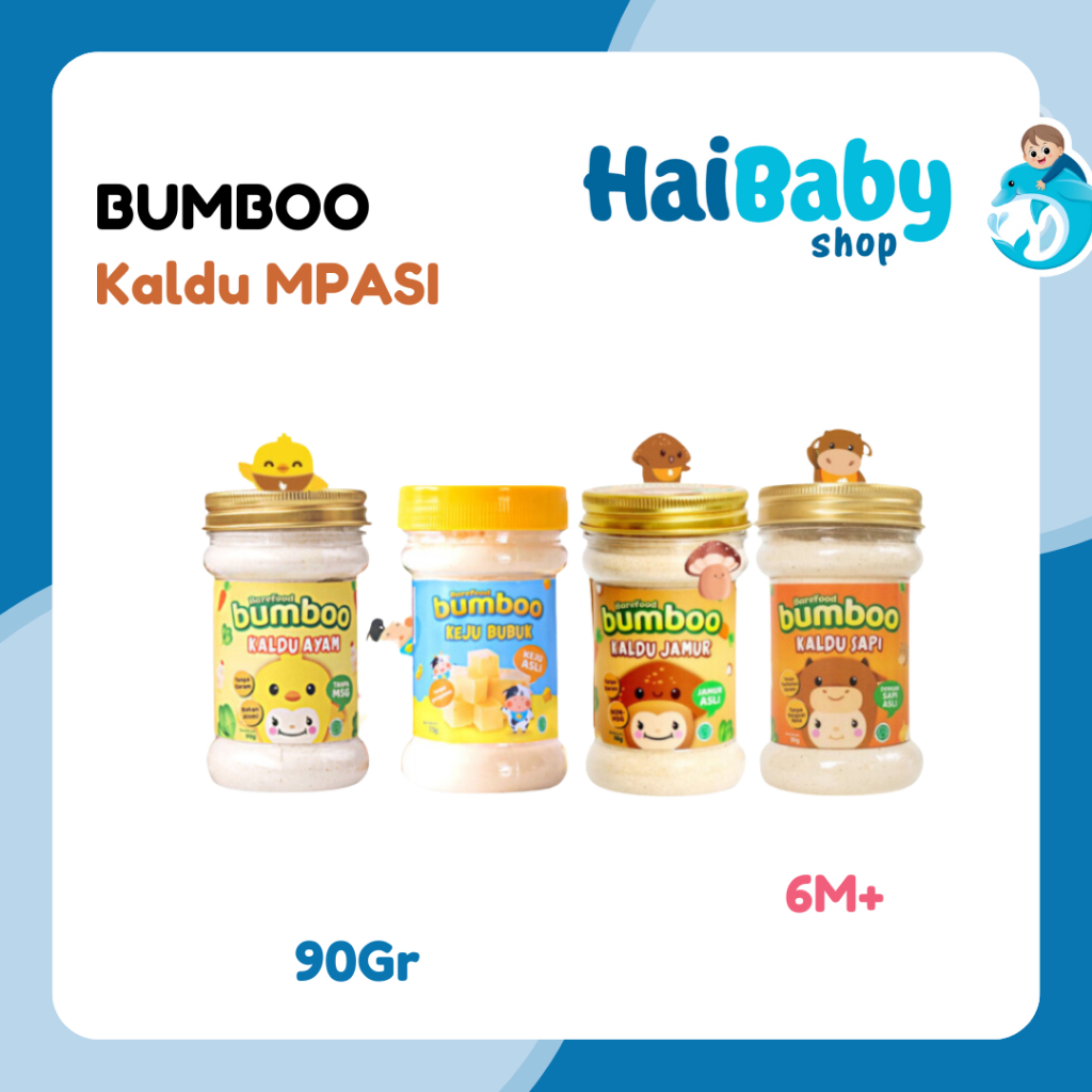 

Bumboo Kaldu Dan Keju MPASI NO MSG 90gr / 6bulan+