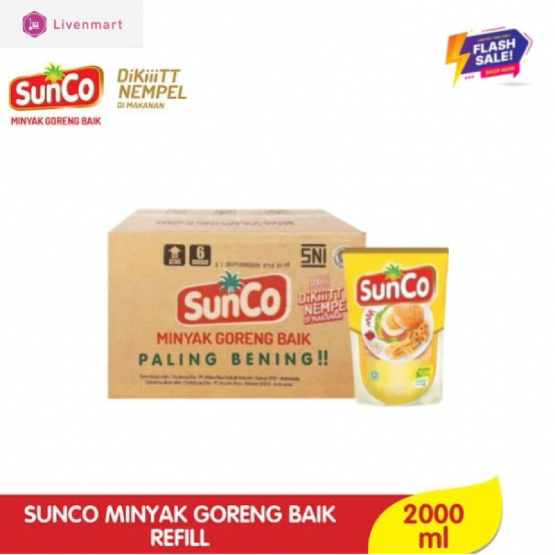 

MINYAK GORENG SUNCO 2L 1KTN