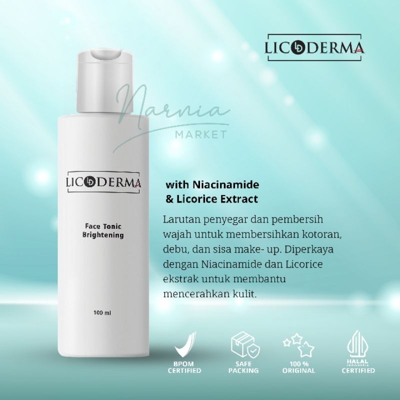 LICODERMA Face Tonic Brightening