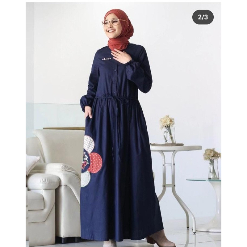 Abaya couple Dannis A240501/ jkpl 0501/gamis dannis ibu dan anak