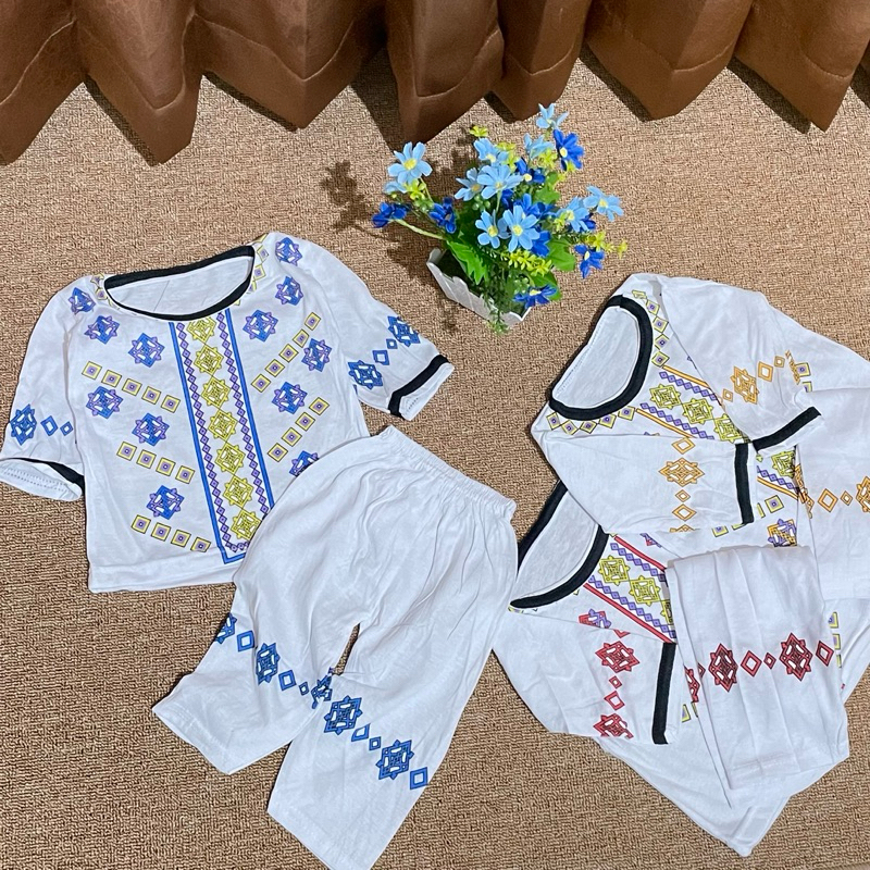 stelan koko bayi 0-6 bulan rendom motif warna