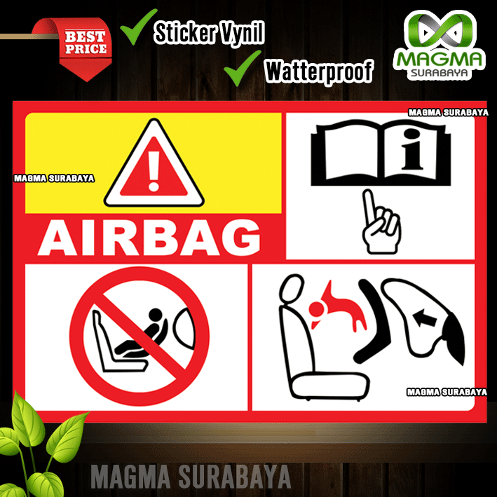 

Stiker Air Bag - jagalah keselamatan