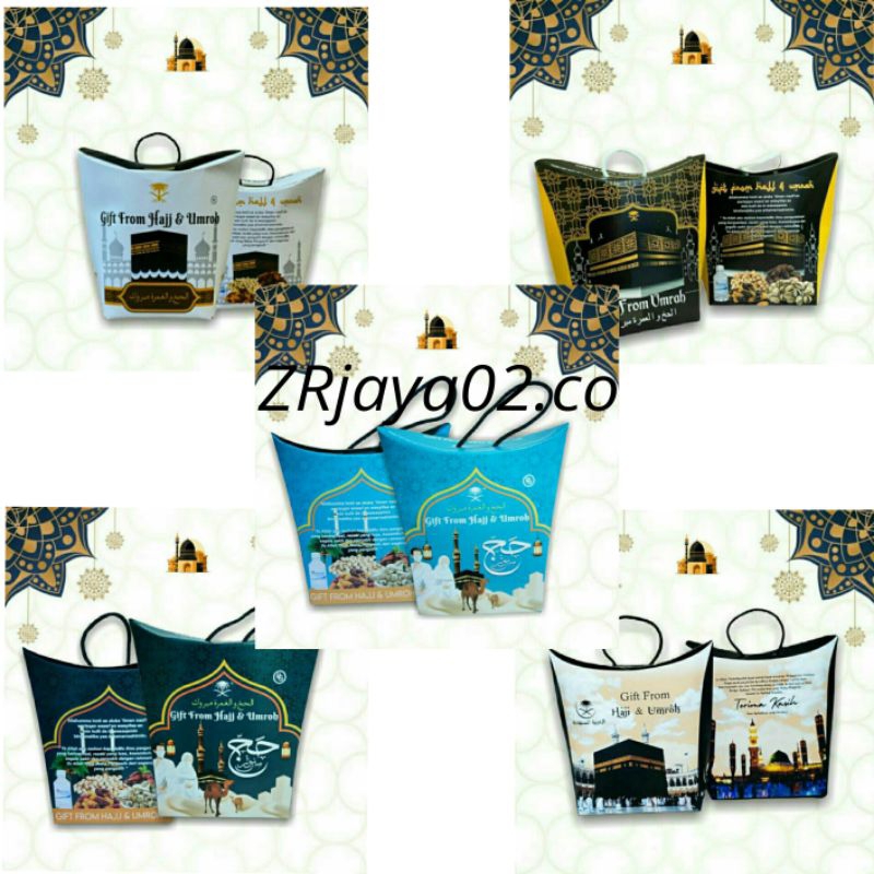 

dus tali paperbag oleh oleh haji dan umroh isi 50 pcs