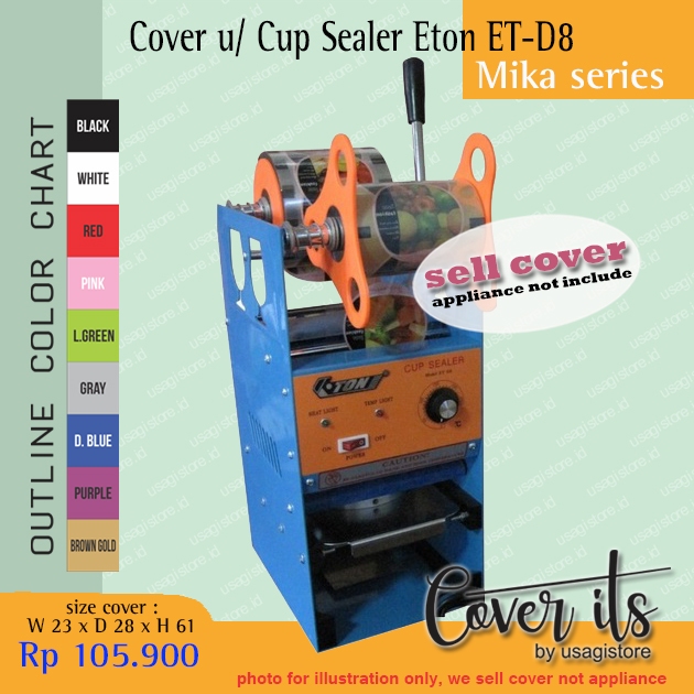 COVER UNTUK CUP SEALER ETON ET-D8