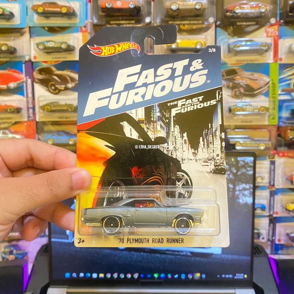 Hot Wheels | '70 Plymouth Road Runner | Fast & Furious Card SNI