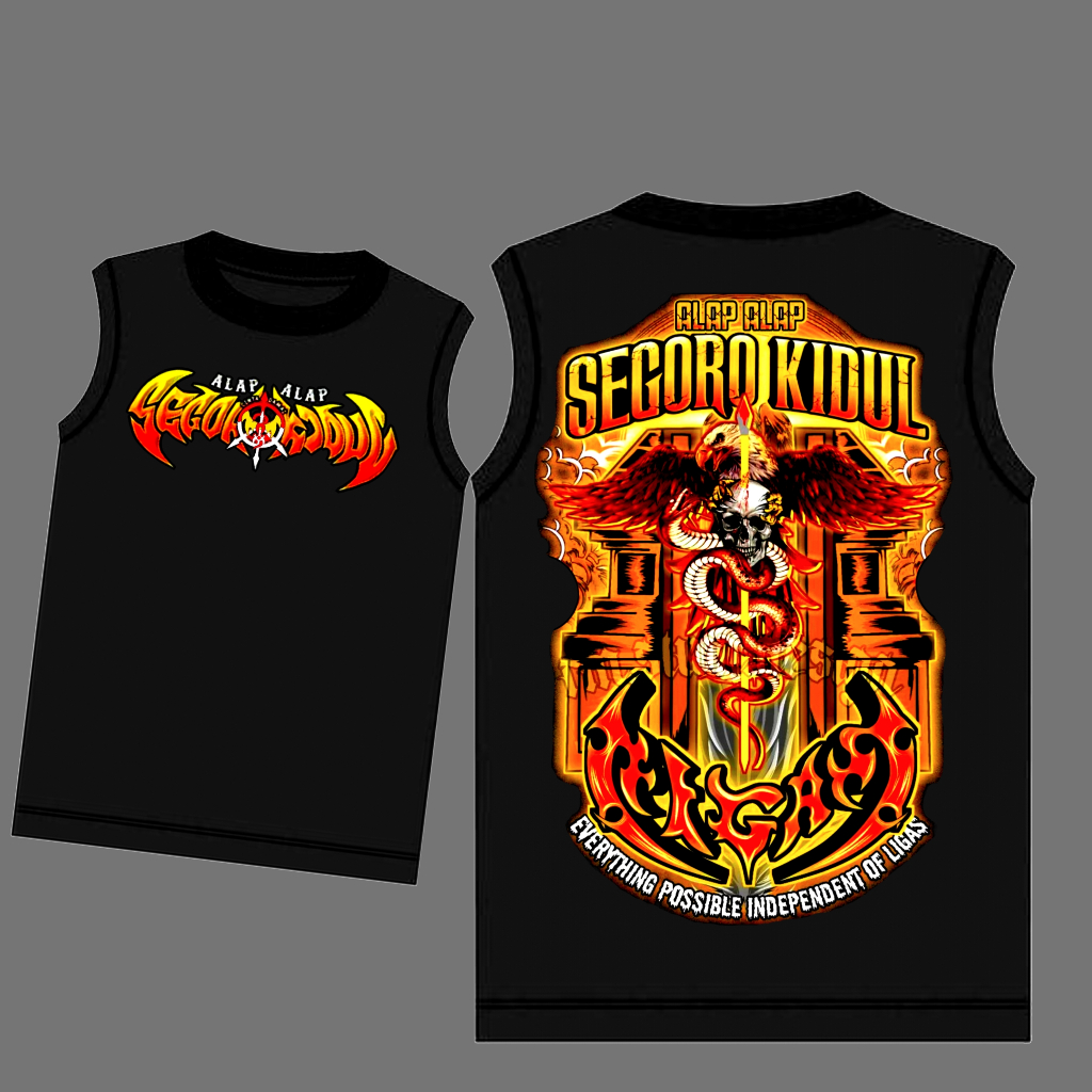 singlet ligas pagar nusa segoro kidul pusat trenggalek / kaos ligas pagar nusa 1986