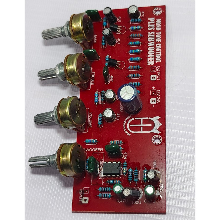 Tone control plus sub mono