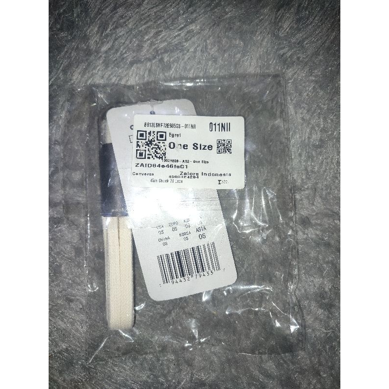 Tali sepatu converse original white