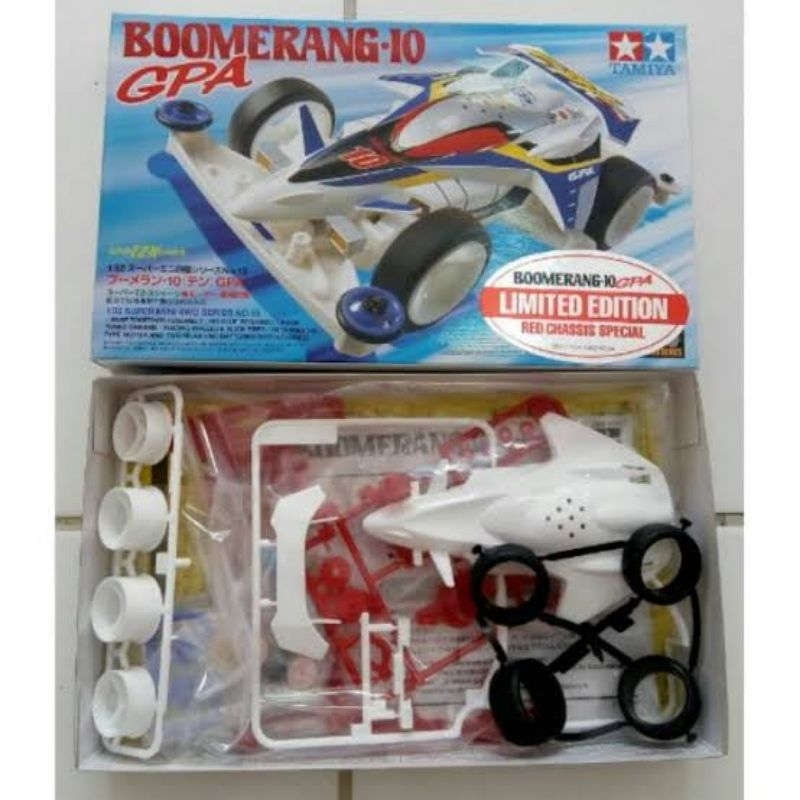 Tamiya 19515 Boomerang 10 GPA Red chassis special Super TZX Chassis Original brand new