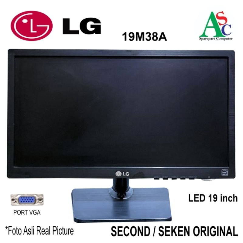 Monitor LED LG 19 inch Wide