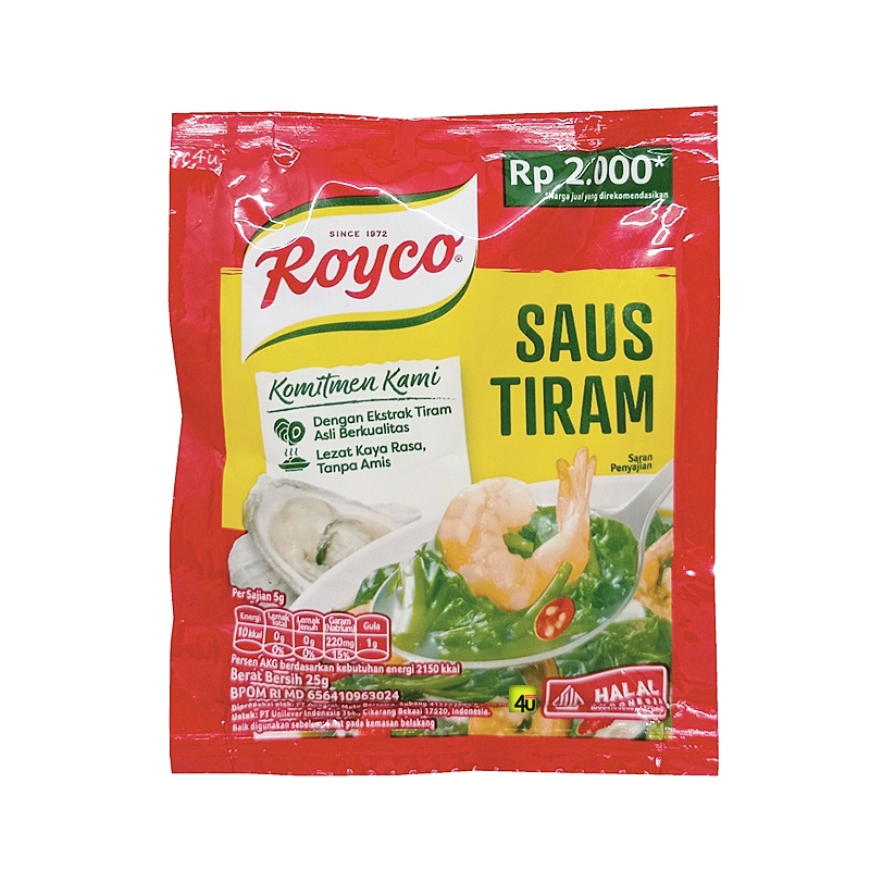 

Royco - Saus Tiram - 25 ml SACHET